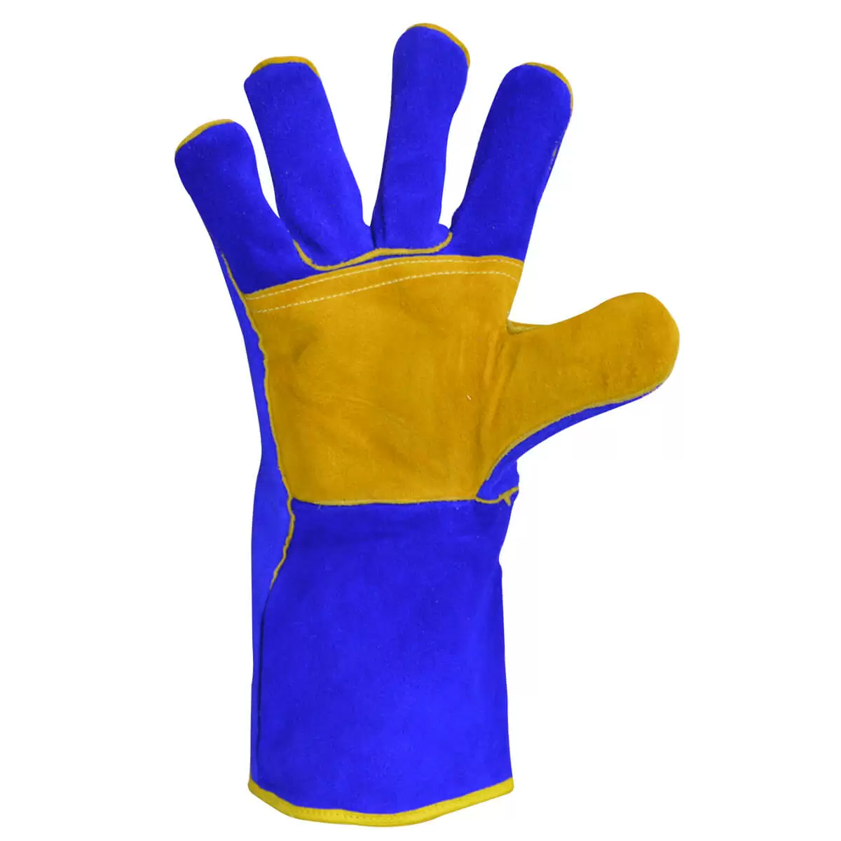 Dexterhand-5014-Guante-de-soldador-azul