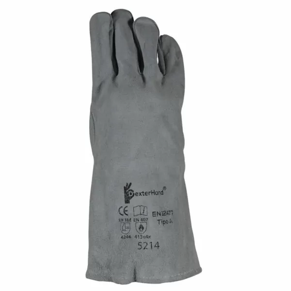Dexterhand-5214-Guante-de-soldador-gris