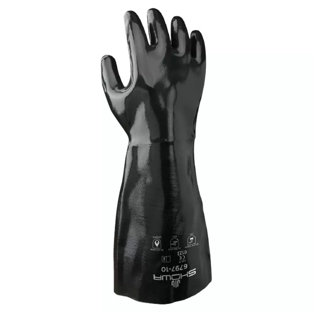 Showa-6797-Guante-De-Neopreno-Resistente-a-Quimicos